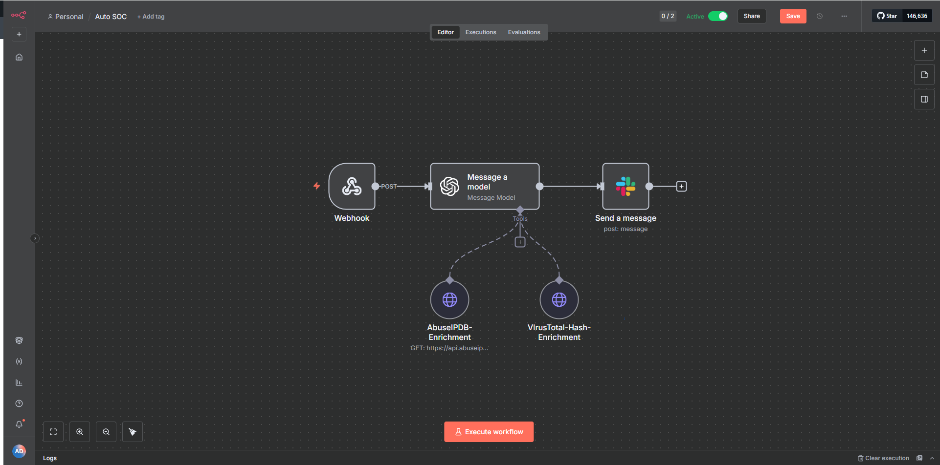 AI-Powered SOC Automation Platform screenshot 1